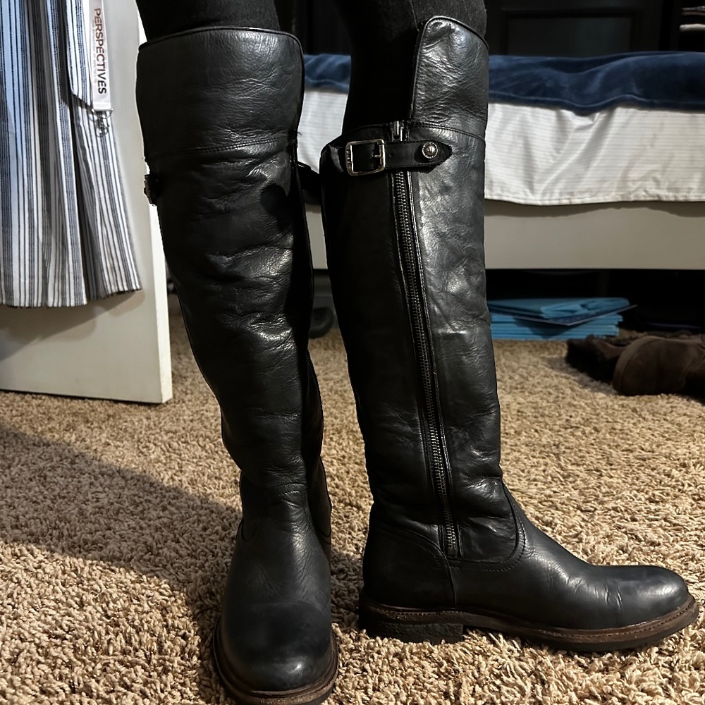 Otk Frye boots fur shearling lined